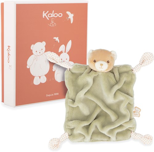 Kaloo doudou ours vert - Intemporel cadeau bébé doudou-3