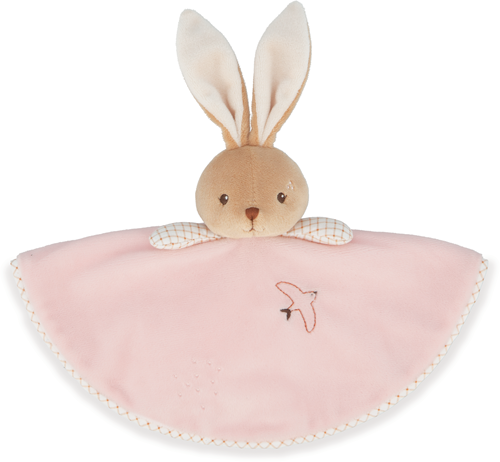 Kaloo - Doudou Lapin Rose - Ultra Doux et Matière Recyclée-2