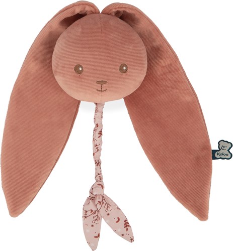 Kaloo peluche lapin boîte à musique terracotta - jouet bébé recyclé-2
