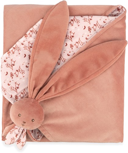 Kaloo knuffeldeken baby terracotta - zacht dekentje voor kinderen