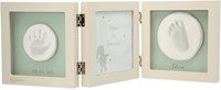 Kaloo cadre photo bébé empreinte main pied bois décoration