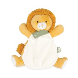 Kaloo handpop leeuw - zachte pluche pop voor kinderen