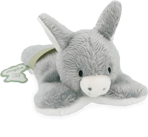 Kaloo livre doudou âne - livre bébé tissu aventure à la ferme-2