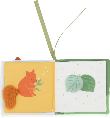 Kaloo knuffelboekje vos - babyboekje met zachte vos en bosdieren-3