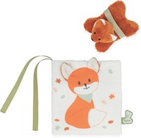 Kaloo knuffelboekje vos - babyboekje met zachte vos en bosdieren