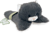 Kaloo livre doudou chat - livre bébé en tissu avec peluche Chamallow-3