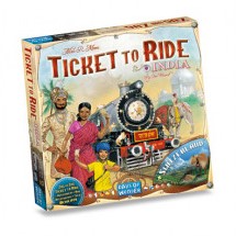 Days of Wonder bordspel spel Ticket to Ride - India en Zwitserland