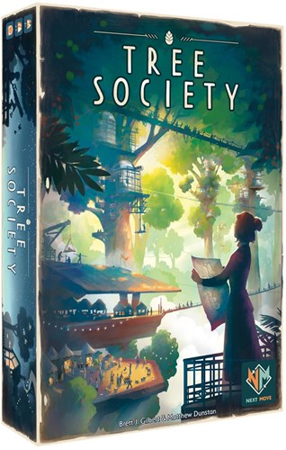 Asmodee jeu de société Tree Society jeu de cartes stratégique 2-4 joueurs