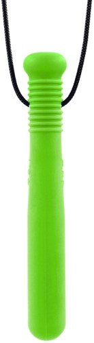 Ark Therapeutics collier à mâcher jouet batte de baseball vert citron XT moyen