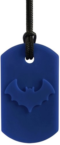 Ark Therapeutics kauwsieraad ketting Bat Bite donkerblauw sensorisch speelgoed