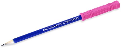 Ark Therapeutics embout à mâcher pour crayon jouet Bite Saber® Hot Pink