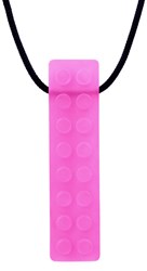 Ark Therapeutics jouet à mâcher collier Brick Stick rose pour enfants