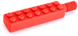 Ark Therapeutics sensorisch speelgoed Brick Tip Z-Vibe rood zacht