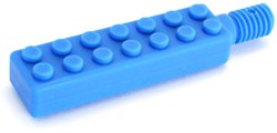 Ark Therapeutics sensorisch speelgoed Brick Tip Z-Vibe blauw zeer stevig