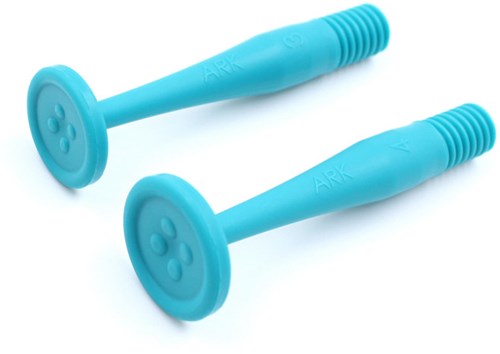 Ark Therapeutics sensorisch speelgoed Button Tips Z-Vibe 2 stuks groot