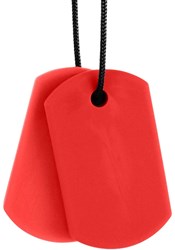 Ark Therapeutics collier à mâcher pendentif rouge pour enfants et adultes
