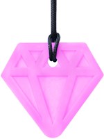 Ark Therapeutics bijtketting kauwsieraad diamant roze speelgoed