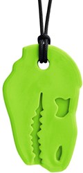 Ark Therapeutics collier à mâcher Dino-Bite jouet sensoriel vert citron XT