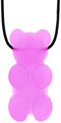 Ark Therapeutics bijou à mâcher collier ourson rose jouet sensoriel