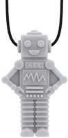 Ark Therapeutics collier à mâcher sensoriel robot gris clair pour enfants