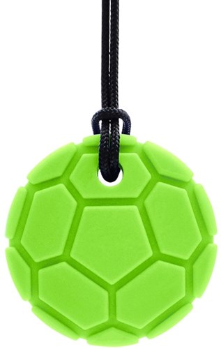 Ark Therapeutics collier à mâcher ballon de football vert citron XT moyen jouet