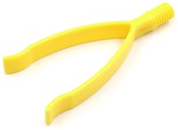 Ark Therapeutics sensorisch speelgoed Squeezer Tip Z-Vibe geel medium
