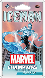 Fantasy Flight Games jeu de cartes Marvel extension Iceman Hero Pack anglais