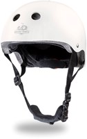 Kinderfeets Casque pour enfants pour le cyclisme / casque de vélo pour enfants - blanc mat