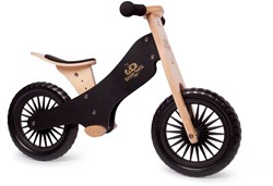 Kinderfeets Vélo d'équilibre en bois à partir de 2 ans - Noir