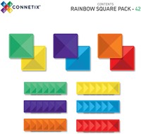 Connetix Rainbow Square 42 pieces-3