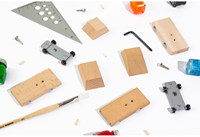 Candylab speelgoedauto Candycar World DIY Castor Pack houten speelgoed-3