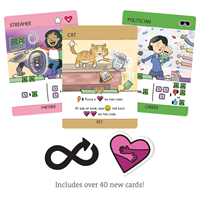 Asmodee extension jeu de cartes Adulthood Pet Projects avec animaux-2