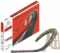 Candylab speelgoed wegdelen - Candycar Road System Barriers Curves