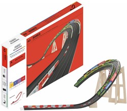 Candylab speelgoed wegdelen - Candycar Road System Barriers Curves