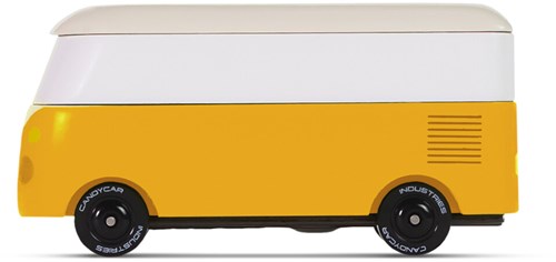 Candylab voiture jouet - VW Bus T2 Jaune - Candycar World