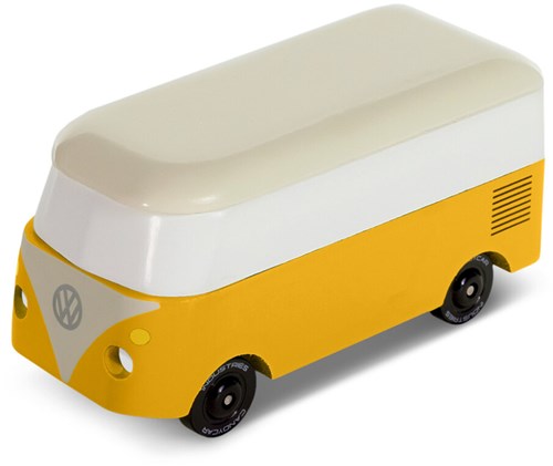 Candylab voiture jouet - VW Bus T2 Jaune - Candycar World-2