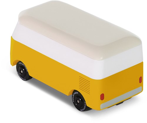 Candylab voiture jouet - VW Bus T2 Jaune - Candycar World-3