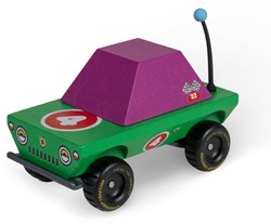 Candylab speelgoedauto Candycar Toon - Dundee Green klassiek design