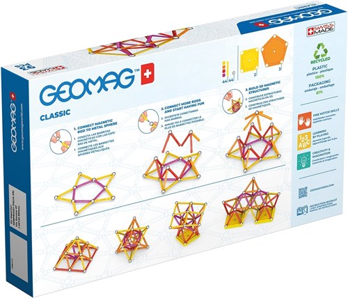Geomag coffret de construction Classic Green Line 93 pièces jouet magnétique-2