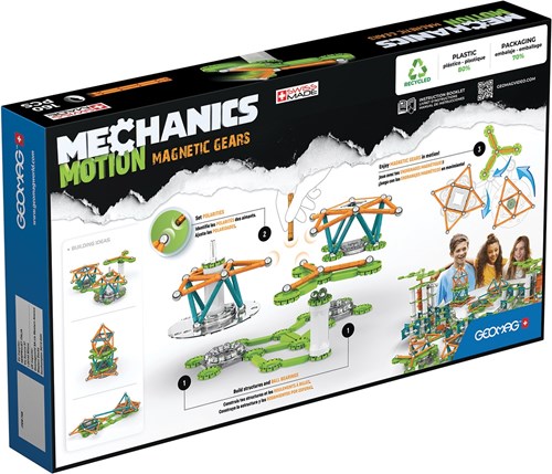Geomag bouwset Mechanics Motion magnetische tandwielen 160 stuks-2