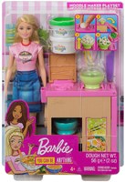 BEX Barbie coffret de jeu bar à nouilles poupée blonde - set créatif
