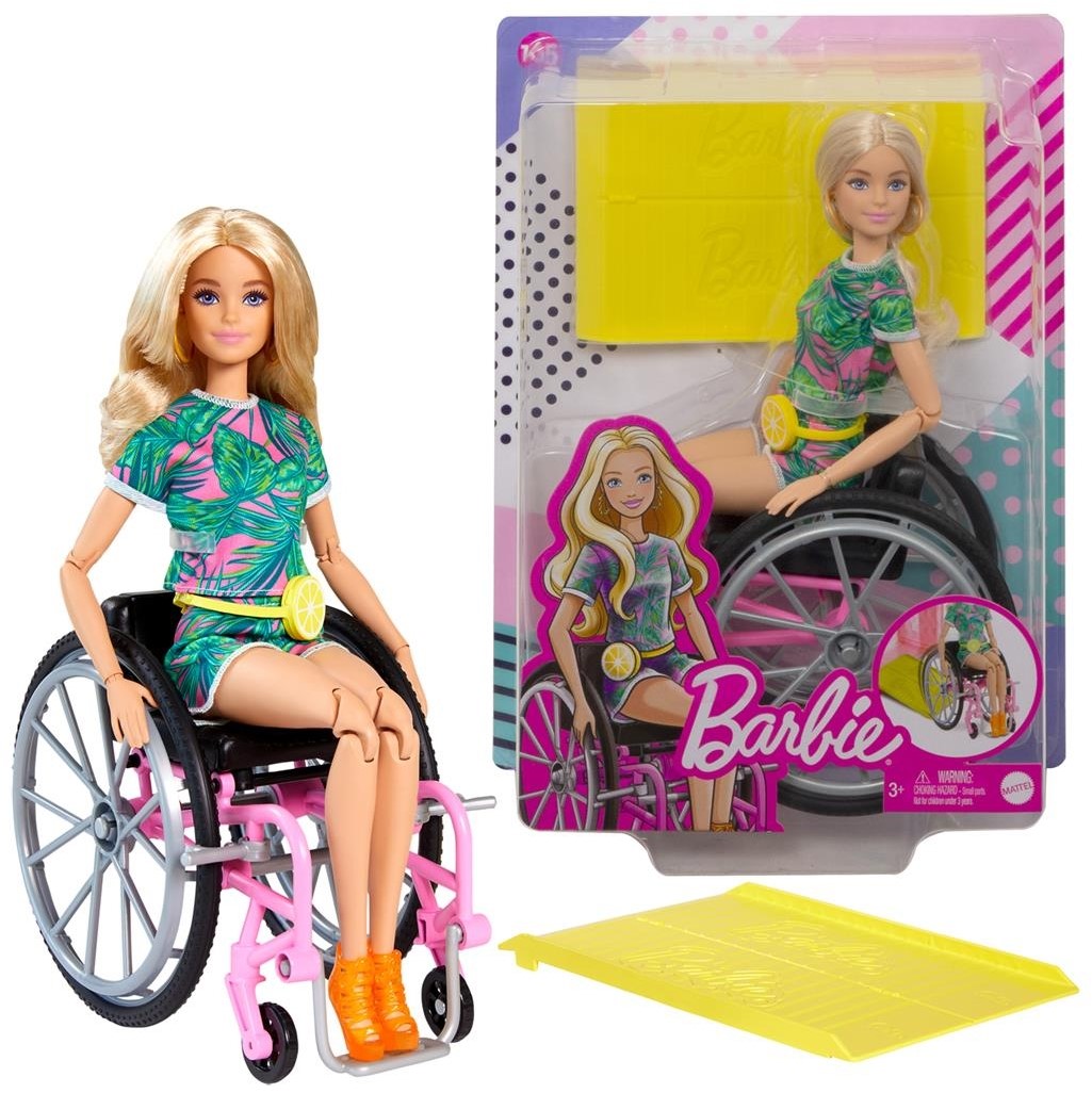 Barbie Fashionista avec fauteuil roulant