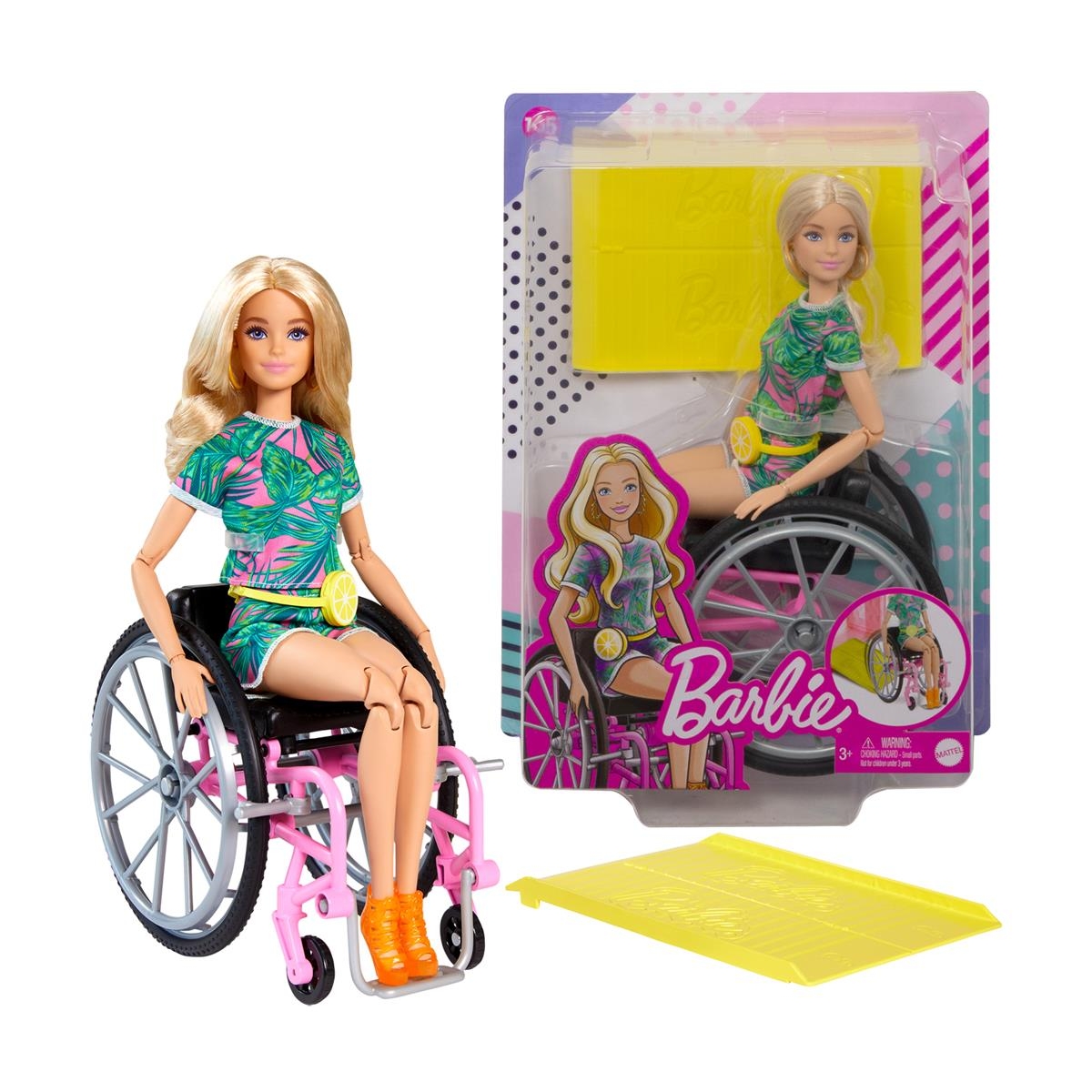 Fauteuil Barbie et coffret TV