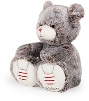 Kaloo grand ours en peluche gris - ours en peluche 38 cm-3
