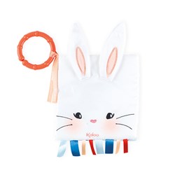 Kaloo activiteitenboek konijntje baby pluche speelgoed