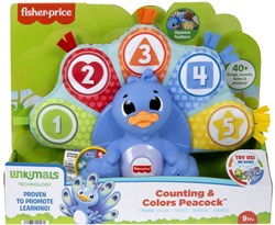 Fisher-Price Linkimals Educatief Pauw Interactief Speelgoed Tellen Kleuren