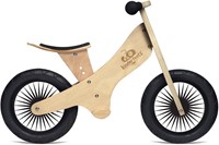 Kinderfeets houten loopfiets klassiek  vanaf 2 jaar - Naturel Hout