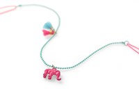 Calico Sun collier Zoey éléphant - bijoux colorés pour enfants-3