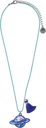 Calico Sun collier Charlie planète perles paillettes réglable-2