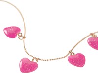 Calico Sun ketting Sophia hartje glitter collier verstelbaar-3